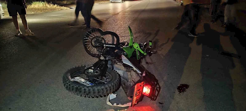 18 yaşındaki motosiklet sürücüsü kazada hayatını kaybetti
