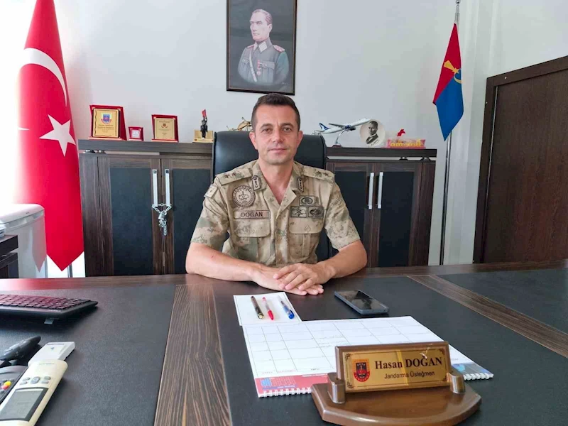 Payas’ta ilçe Jandarma Komutanı Üsteğmen Hasan Doğan göreve başladı
