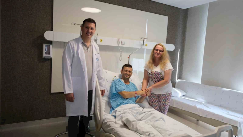 Kosova’dan İstanbul’a organ nakli için geldiler: Eşinin fedakarlığıyla sağlığına kavuştu
