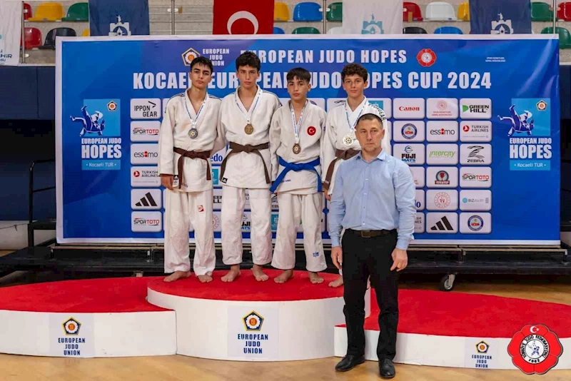 Yeşil-beyazlı Judocu Osman Yıldırım, Avrupa ikincisi oldu
