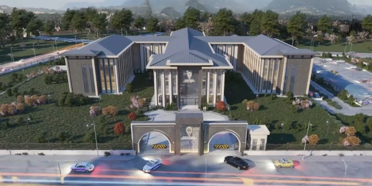 Erzincan İl Emniyet Müdürlüğünün yeni hizmet binalarının inşaatına başlanıldı

