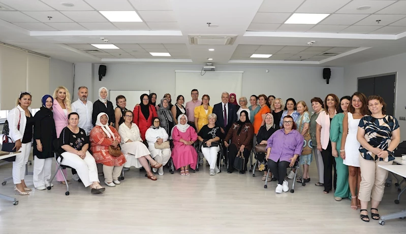 Başkan Şadi Özdemir kadın dernekleriyle buluştu
