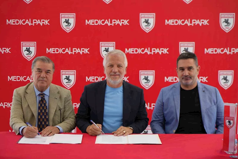 Samsunspor ile Medical Park Samsun Hastanesi sponsorluk anlaşması imzaladı
