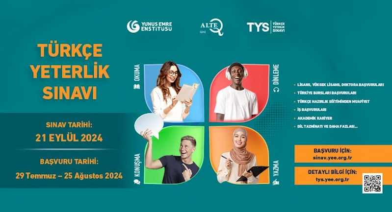 Türkçe Yeterlik Sınavı (TYS) başvuruları başladı
