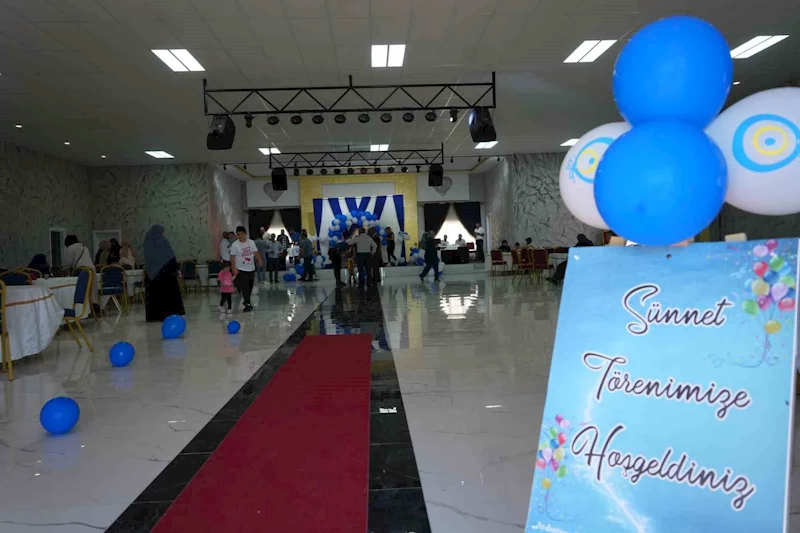 Türkiye’nin en az nüfuslu ili Bayburt’ta ilk kez toplu sünnet töreni yapıldı
