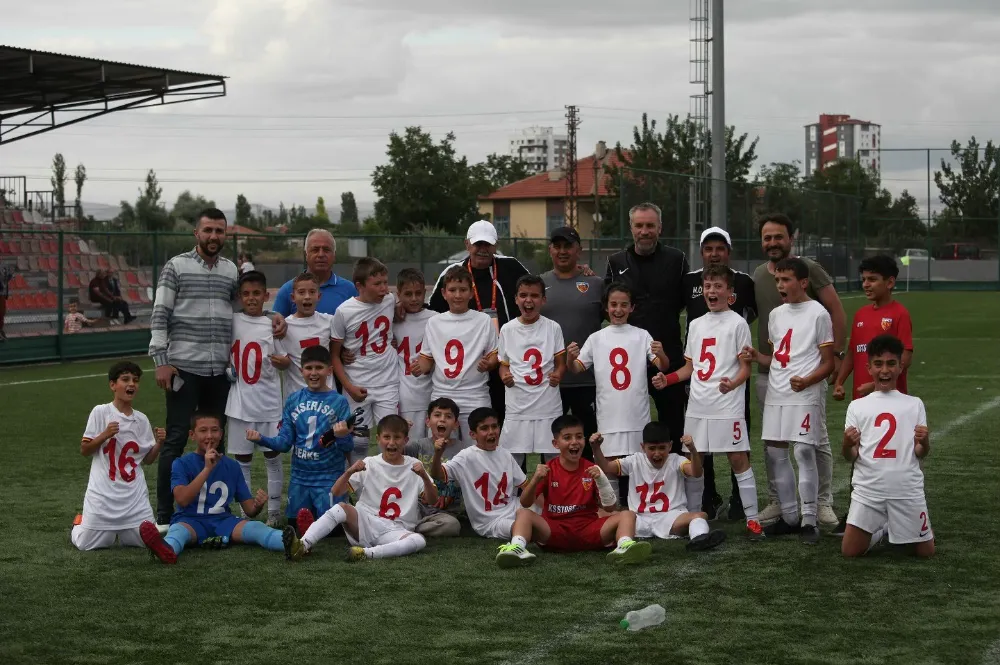 Kayseri U-11 ve U-13 Ligi’nde şampiyonlar belli oldu