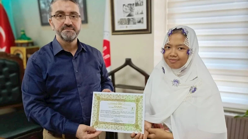 Endonezyalı Komang, Sakarya’da Müslüman oldu
