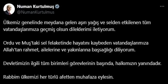 TBMM Başkanı Kurtulmuş: 