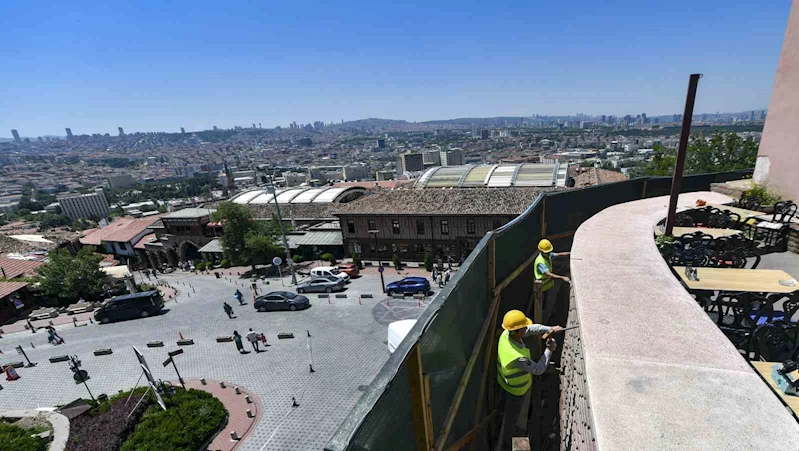 Ankara Kalesi ve etrafı geleceğe hazırlanıyor
