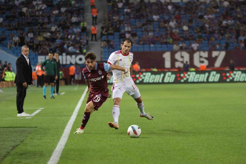 UEFA Avrupa 2. Ön Eleme Turu: Trabzonspor: 0 - Ruzomberok: 0 (İlk yarı)
