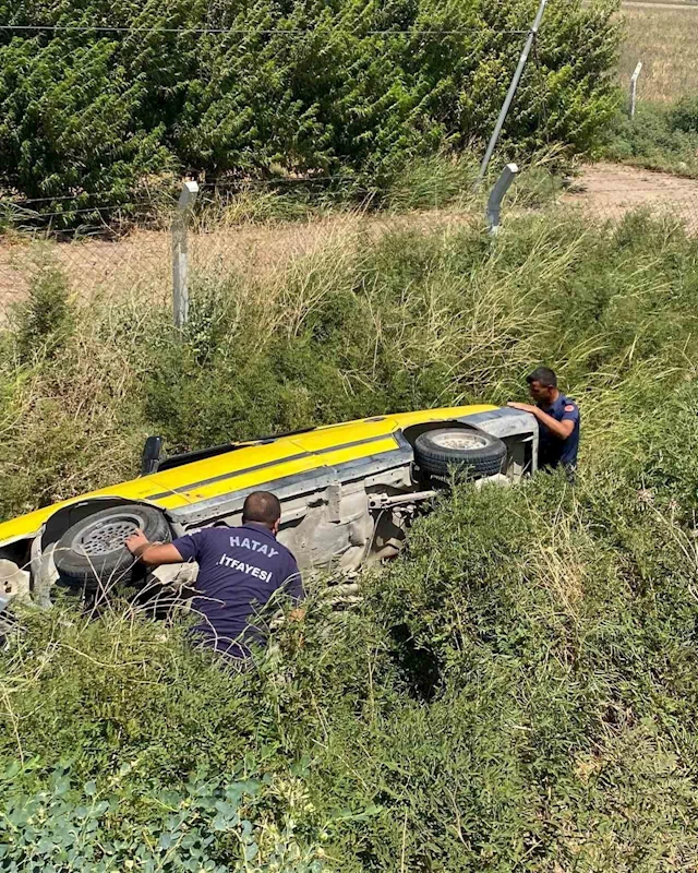 Antakya’da trafik kazası: 1 yaralı
