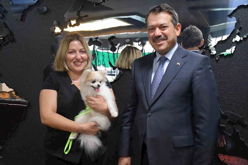 Eskişehir’de şiddet gören köpeği zabıt kâtibi sahiplendi
