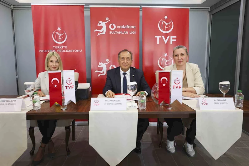 Vodafone Sultanlar Ligi’nde 2024-2025 voleybol sezonu fikstürü çekildi

