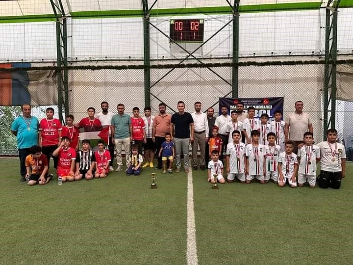 Çermik’te Kur’an kursları arası futbol turnuvası sona erdi
