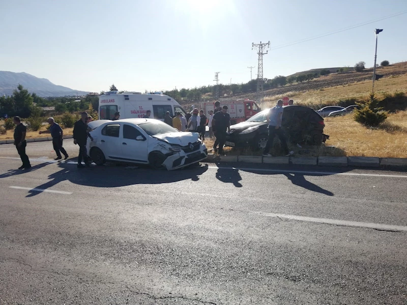 Elazığ’da trafik kazası: 1 yaralı
