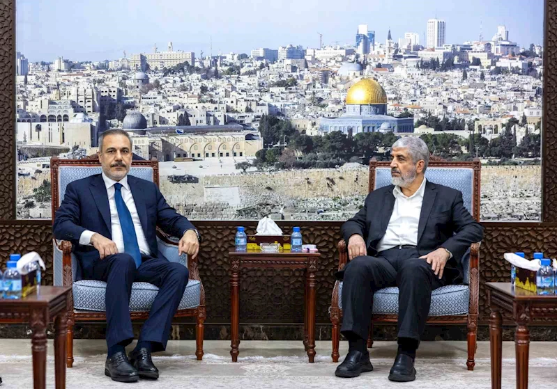 Bakan Fidan, Hamas Siyasi Büro Başkan Vekili Meşal’e taziyelerini iletti
