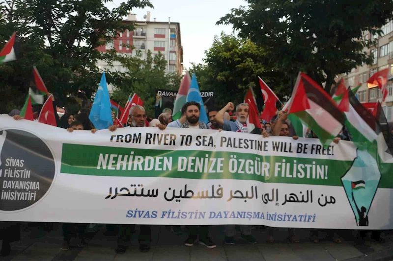 Sivaslılar Gazze ve Haniye için yürüdü
