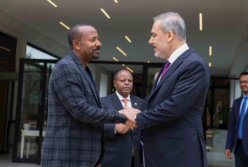 Dışişleri Bakanı Fidan, Etiyopya Başbakanı Ali ile görüştü
