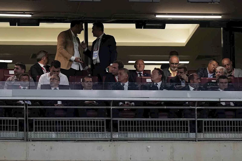 Başkanlar, Turkcell Süper Kupa’yı birlikte izledi

