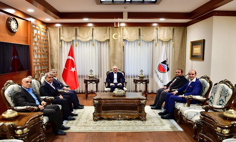 Vali Zorluoğlu, sektör temsilcileri ve paydaşlarla görüşmelere devam ediyor
