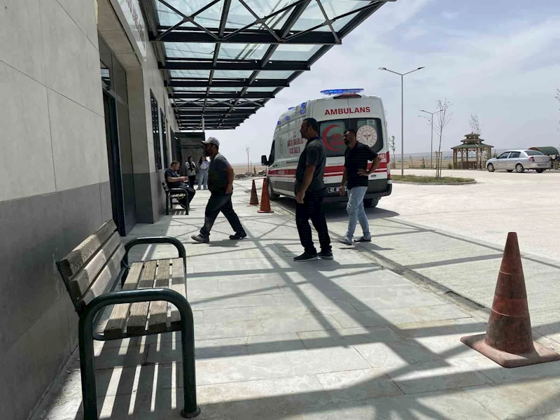 Konya’da otomobiller çarpıştı: 2 yaralı
