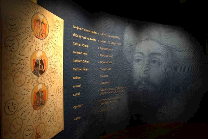Fatih Sultan Mehmet’in hayatına dair 77 eser sergileniyor
