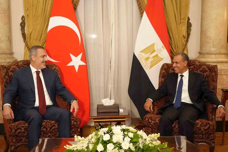 Dışişleri Bakanı Fidan, Mısırlı mevkidaşı Abdellaty ile görüştü
