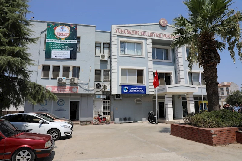 Yunusemre Belediyesinin Muradiye ek hizmet binasında çalışmalar hızlanıyor
