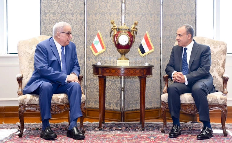 Mısır Dışişleri Bakanı Abdellaty, Lübnanlı mevkidaşı Buhabib ile görüştü
