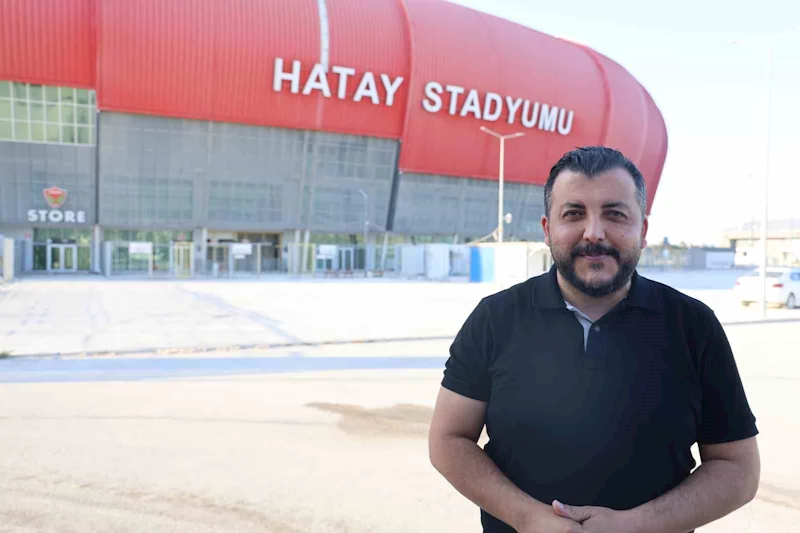 Hatay Stadyumu’nun önümüzdeki sezon yeniden Hatayspor’a ev sahipliği yapması planlanıyor
