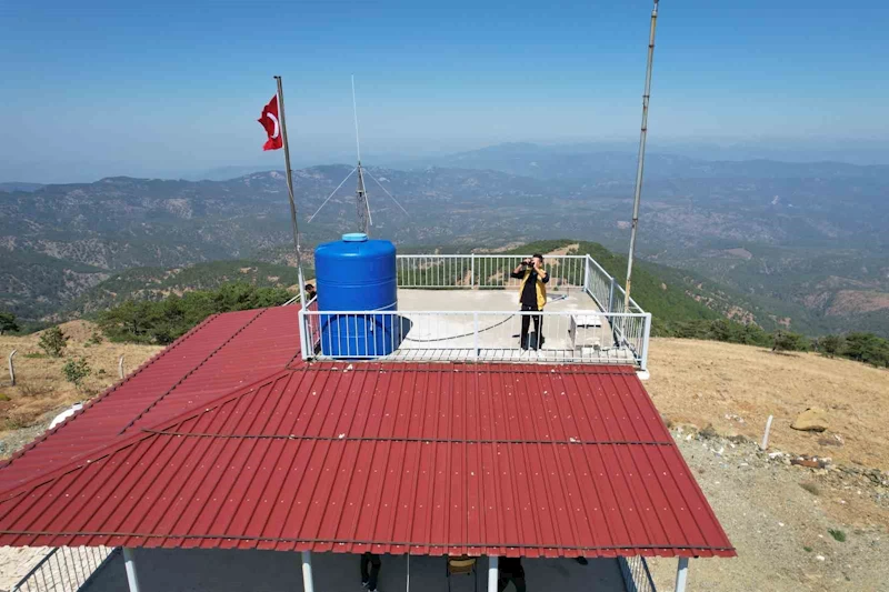 Duman avcıları 29 kuleden Denizli’nin ciğerlerini koruyor
