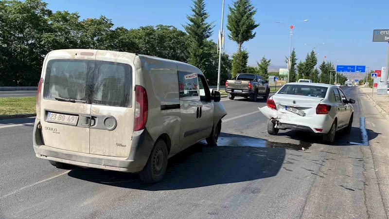 Elazığ’da trafik kazası: 1 yaralı
