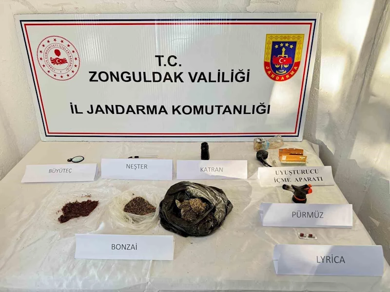 Jandarmadan uyuşturucu operasyonu; ekili kenevirler böyle yakalandı
