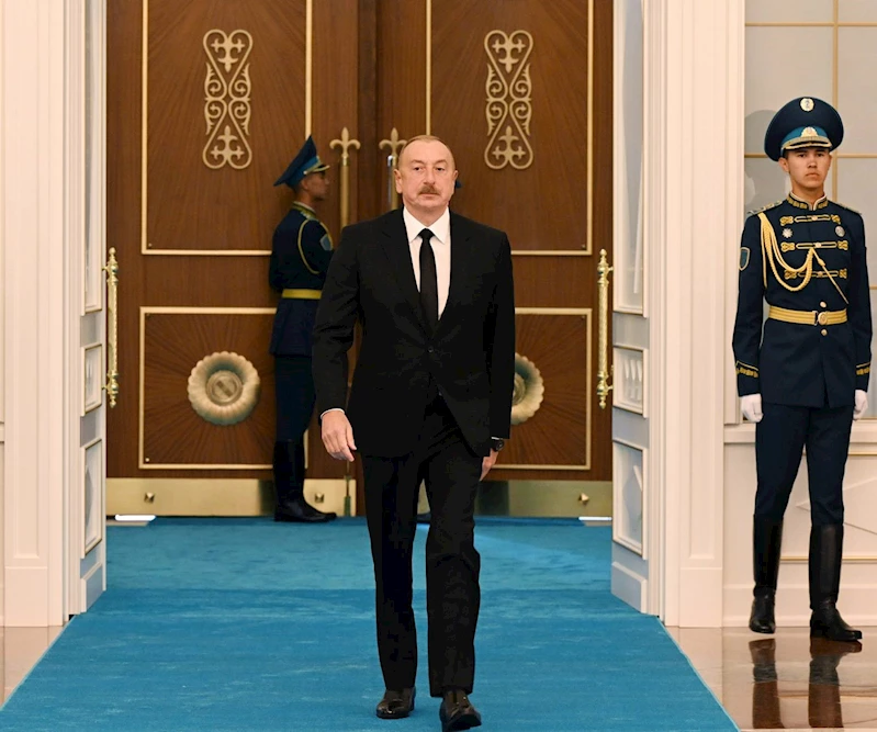 Aliyev;  Orta Asya ve Azerbaycan, Devlet Başkanları zirvesine katıldı
