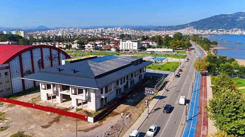 Ordu’da ‘Gençlik Kütüphanesi’nin kaba inşaatı tamamlandı
