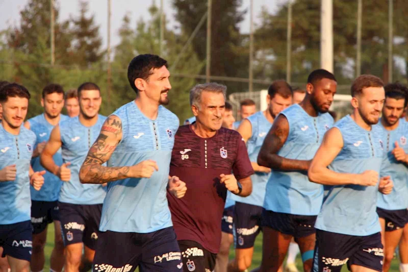 Trabzonspor, Beşiktaş maçı hazırlıklarını sürdürdü
