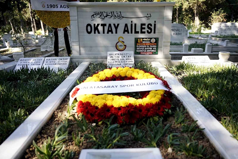 Metin Oktay kabri başında anıldı
