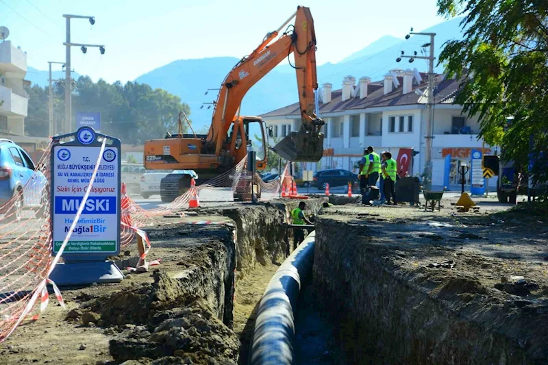 Datça’da su kesintileri sona erdi
