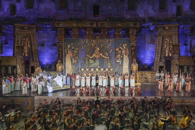 31. Uluslararası Aspendos Opera ve Bale Festivali ‘AİDA’ ile başladı
