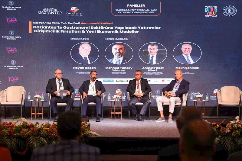 Gastroantep festivali kapsamında ilk panel düzenlendi
