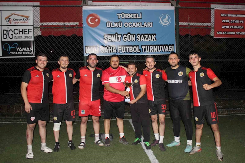 Türkeli’de Halı Saha Futbol Turnuvası sona erdi
