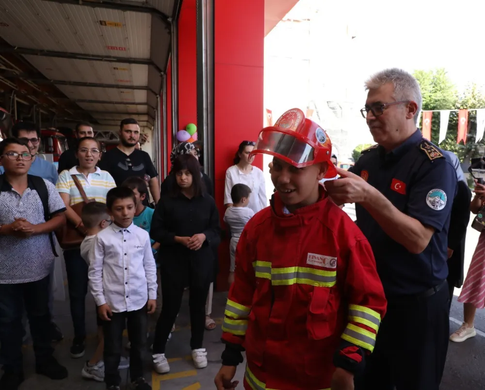 Umut, doğum gününde en büyük mutluluğu yaşadı