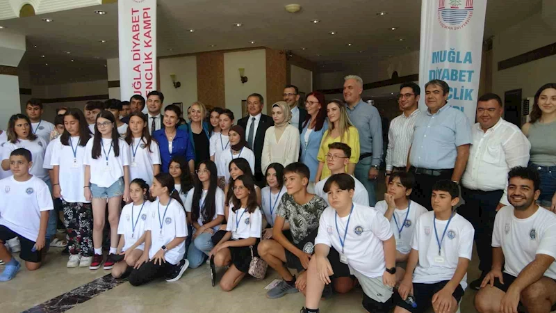 Marmaris’te Diyabet gençlik Kampı’nın açılışı yapıldı
