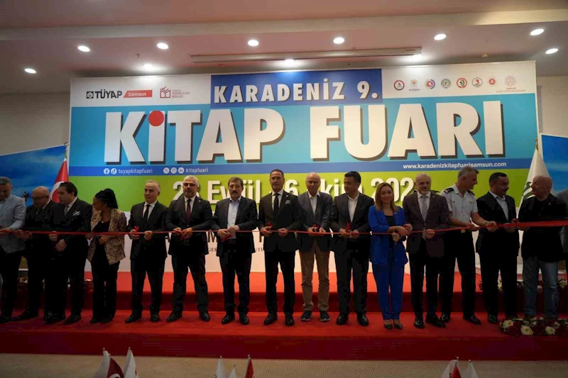 9. Karadeniz Kitap Fuarı açıldı
