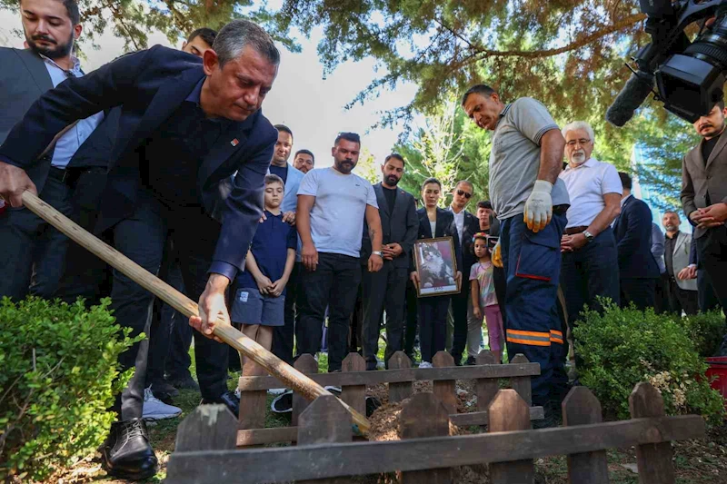 CHP’nin kedisi ’Şero’ Genel Merkez bahçesine defnedildi
