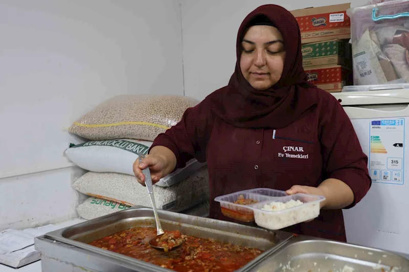 Mikrokredi kullandı, kendi mutfağını kurdu
