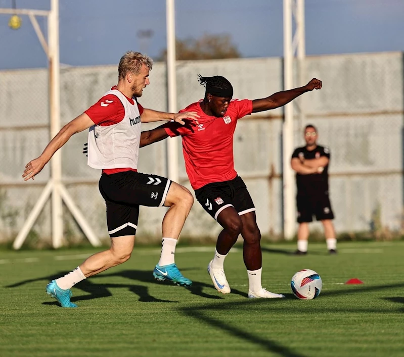 Sivasspor’da Gaziantep maçı hazırlıkları başladı
