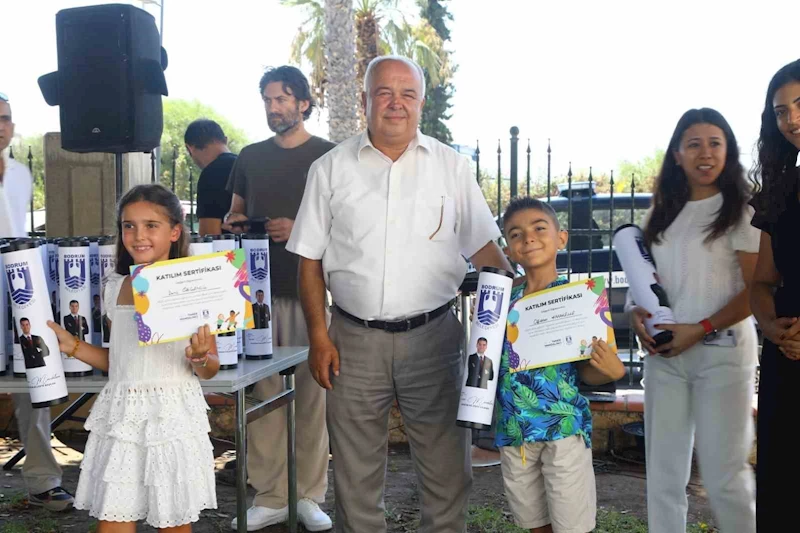 Bodrum Belediyesi Yaz Okulu sertifika töreni yapıldı
