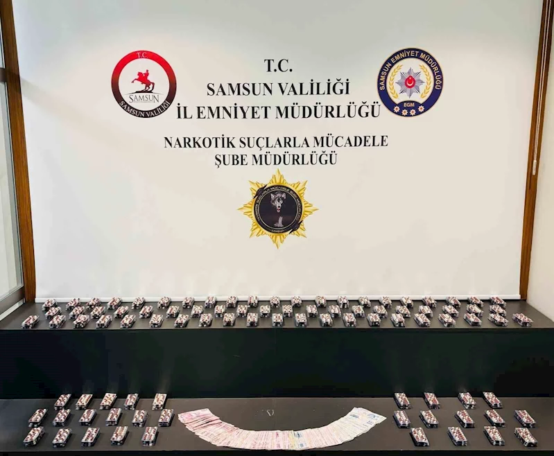 Samsun’da uyuşturucu operasyonu: 3 gözaltı
