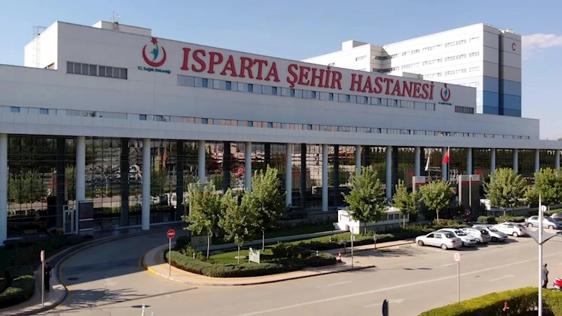 Isparta Şehir Hastanesine büyük ilgi, 8 yılda 13 milyon hastaya hizmet verdi
